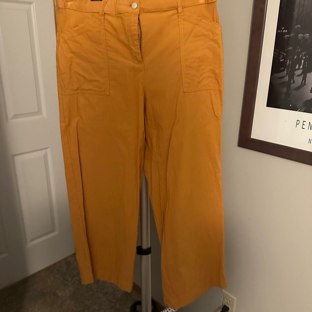 Nicole Miller Orange Pants